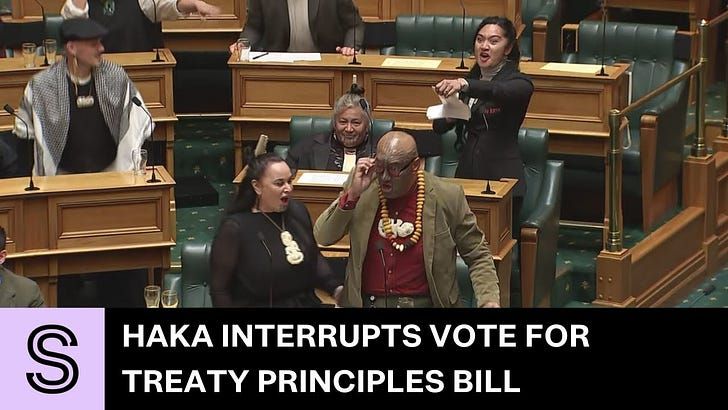 The haka heard round the world (some context by Nadine Hura)