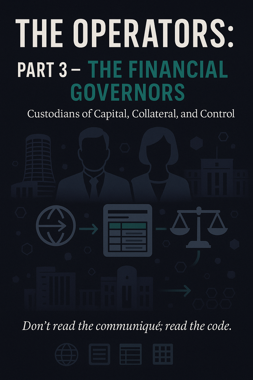 The Operators: Part 3. The Financial Governors