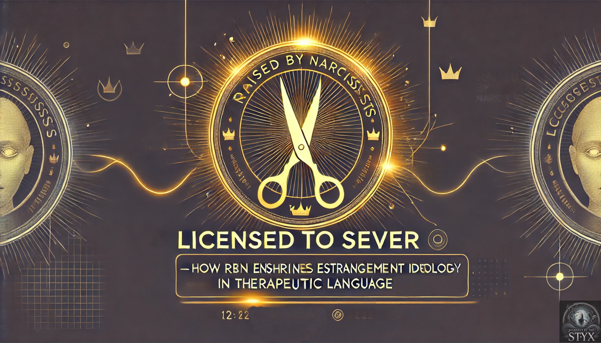 Estrangement Ideology – Part 50. Licensed to Sever: Raised by Narcissists
