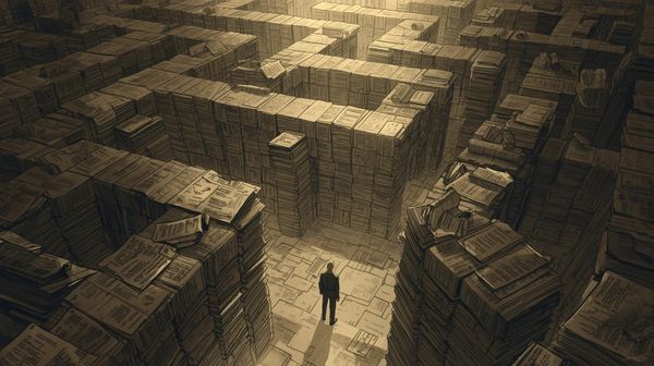 Fiction: George and the Philanthropath – Part V. THE LAWFARE TRAP (The Noose of Procedure)