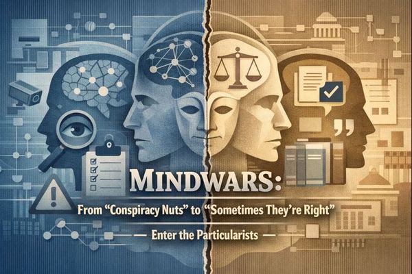 Mindwars: From “Conspiracy Nuts” to “Sometimes They’re Right” — Enter the Particularists