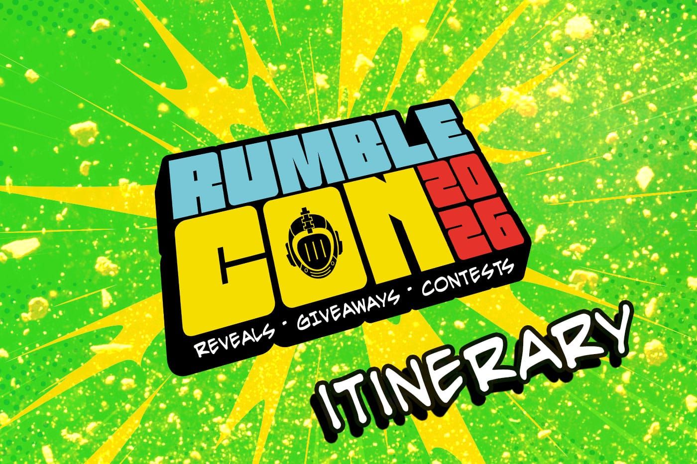 Rumble Con 2026 Itinerary