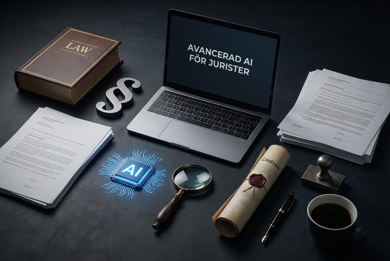 Avancerad AI-kurs för jurister
