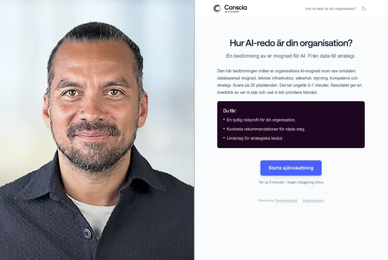 Vi byggde ett AI-mognadstest som stannar i Sverige