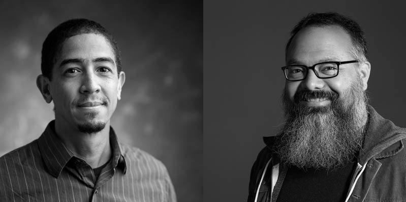 Mike Cuales and Arthur Earnest