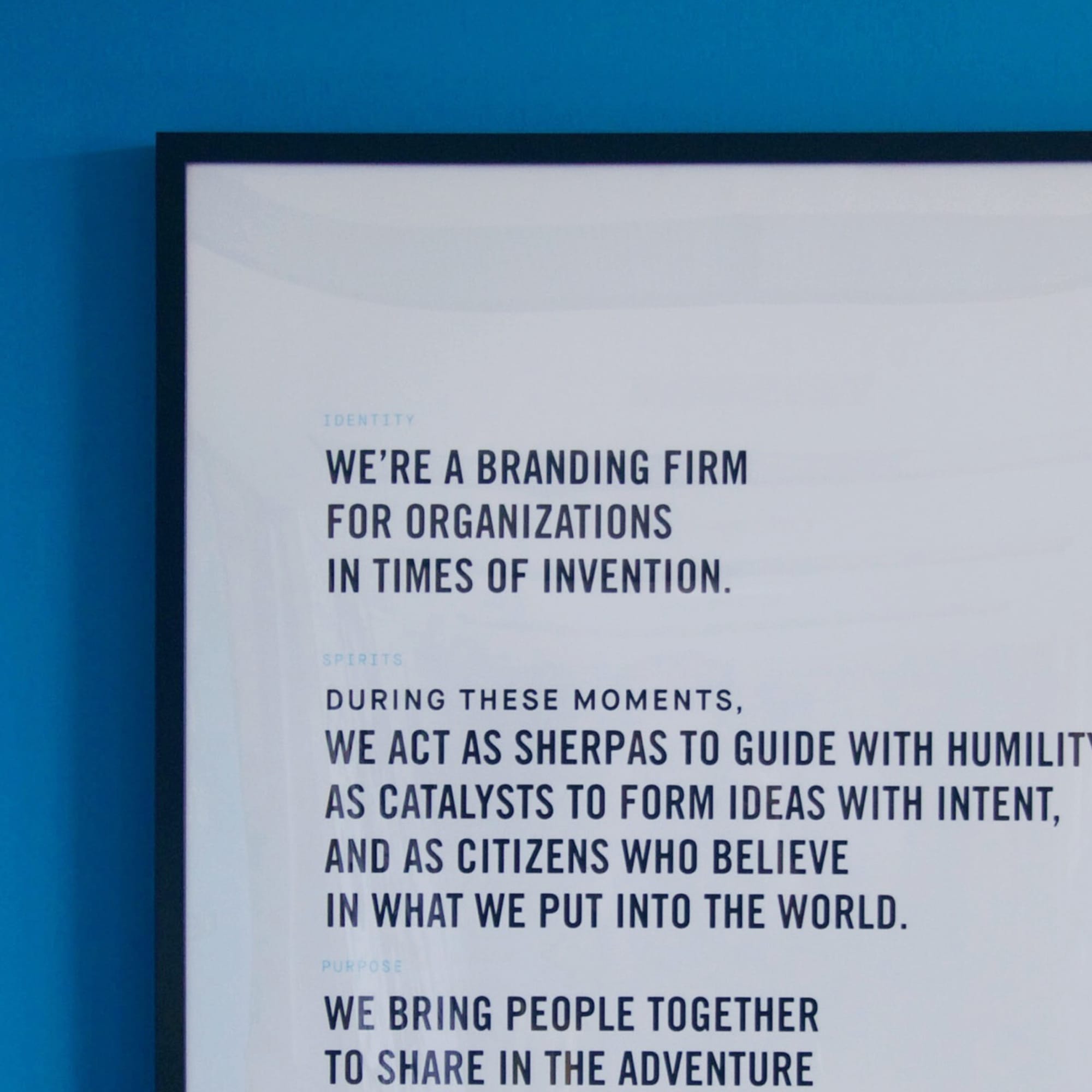 New Kind wall