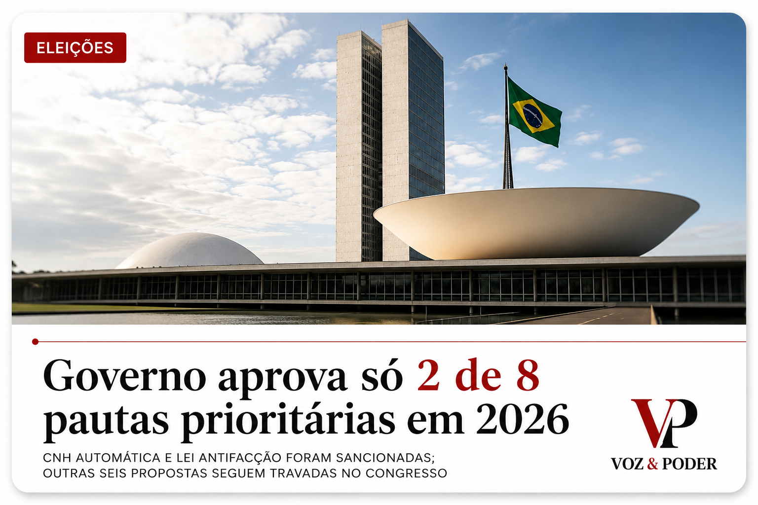 Com a PEC do fim da escala 6x1 travada, governo aprova só 2 de 8 pautas prioritárias no Congresso