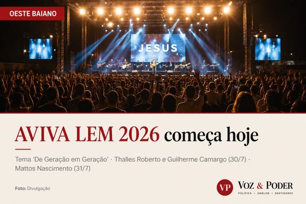AVIVA LEM chega à 5ª edição e movimenta o Oeste com festival gospel