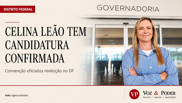 Convenção confirma Celina Leão à reeleição no DF; Michelle Bolsonaro não comparece