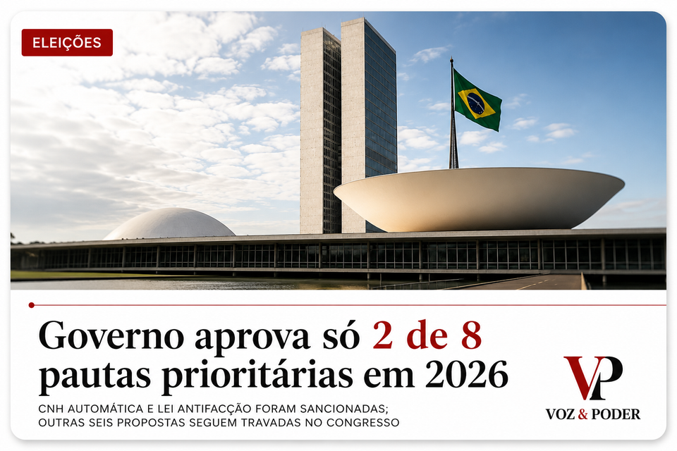 Com a PEC do fim da escala 6x1 travada, governo aprova só 2 de 8 pautas prioritárias no Congresso