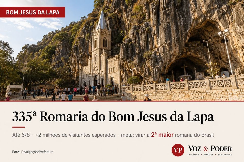 335ª Romaria do Bom Jesus da Lapa entra em fase mais intensa, com meta de virar a 2ª maior do país