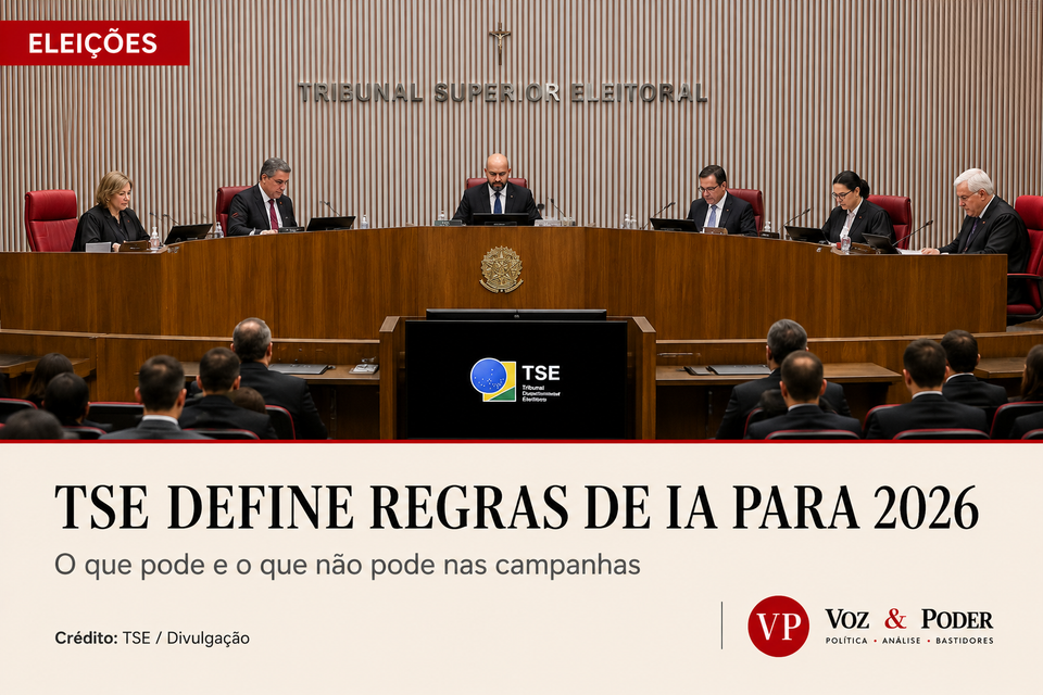 TSE define regras de uso de inteligência artificial para as Eleições 2026