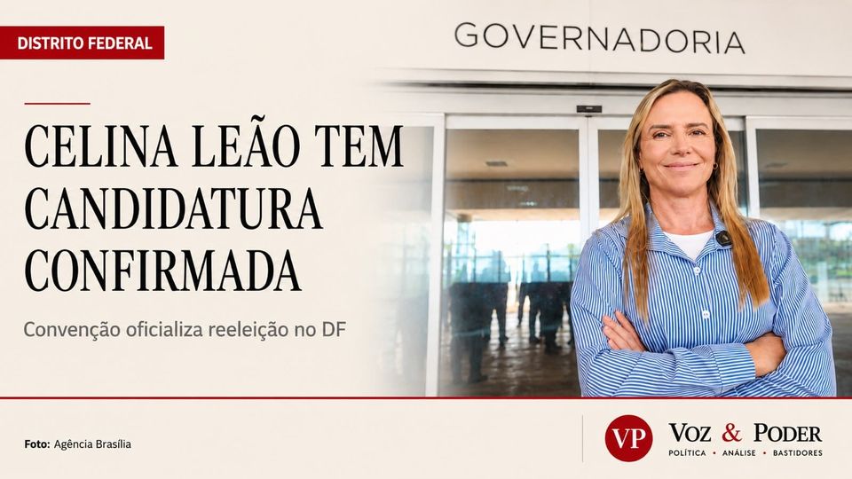 Convenção confirma Celina Leão à reeleição no DF; Michelle Bolsonaro não comparece