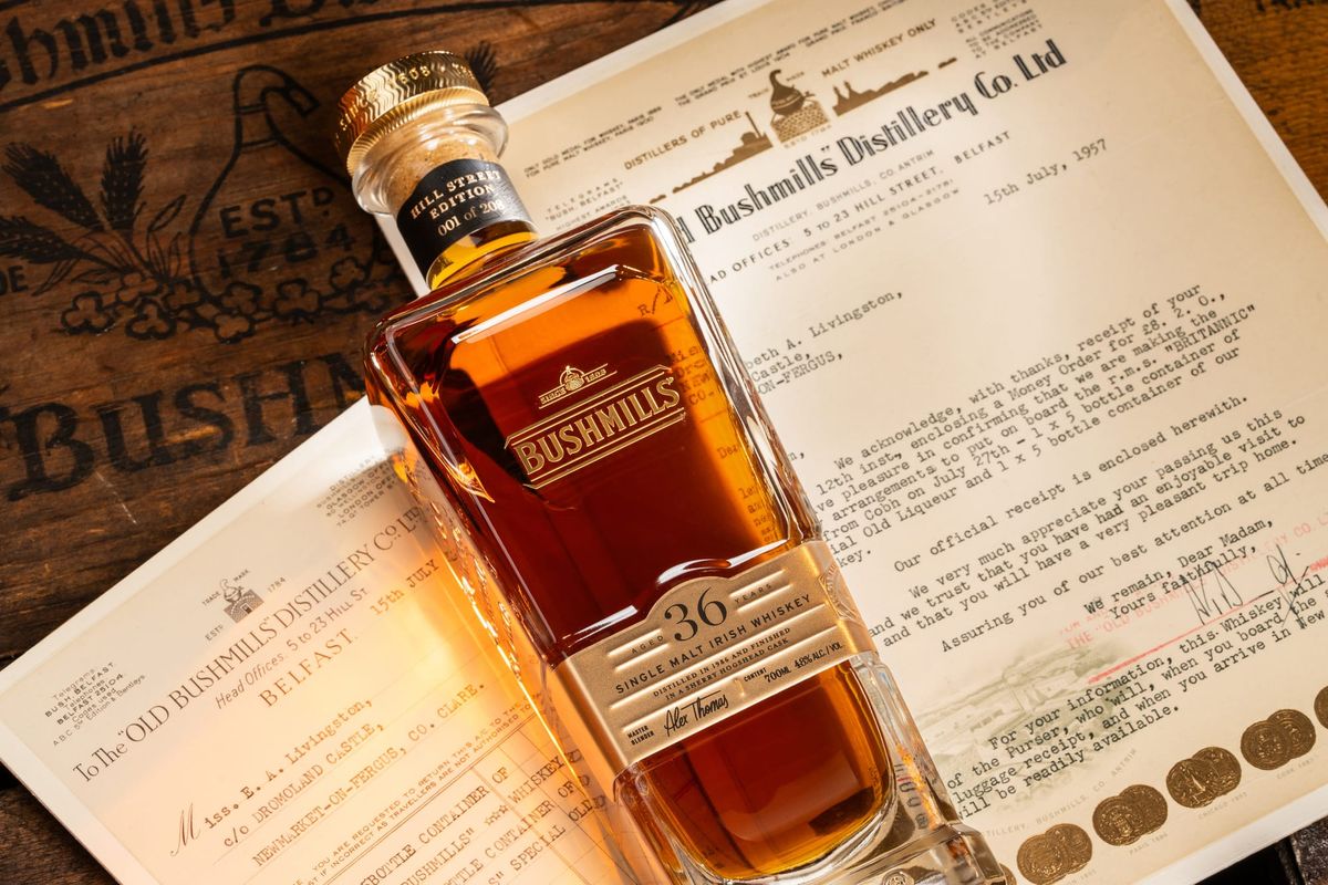 Bushmills Unveils 36 Year Old Hill Street Edition Exclusively for The Friend At Hand