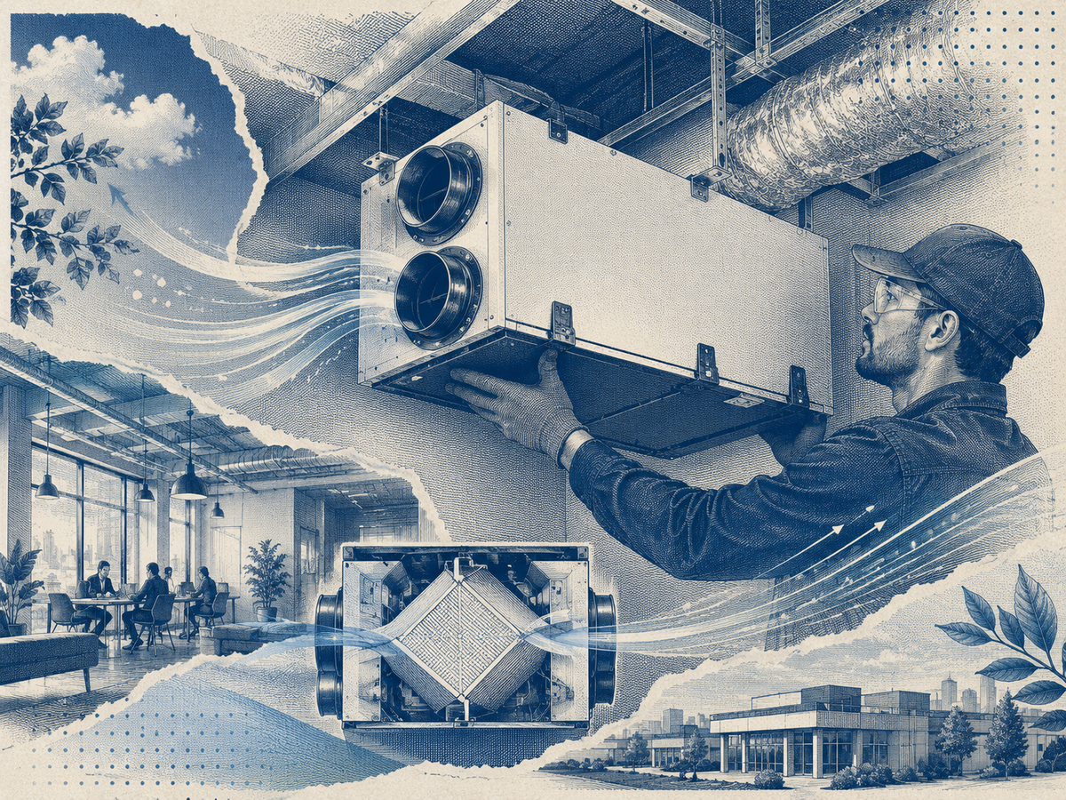 RenewAire Debuts Evergreen SH, a Compact Energy Recovery Ventilator Post feature image