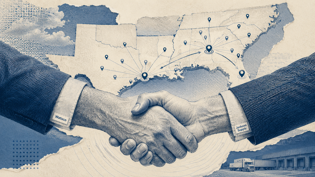 Watsco Completes Its Jackson Supply Acquisition — and the Sunbelt Distribution Map Just Got Smaller Post feature image