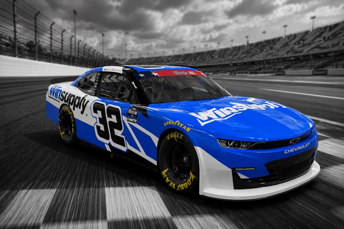 Winsupply Sponsors NASCAR's Jordan Anderson Racing — A $7.8B Distributor Takes Its Brands to the Track Post feature image