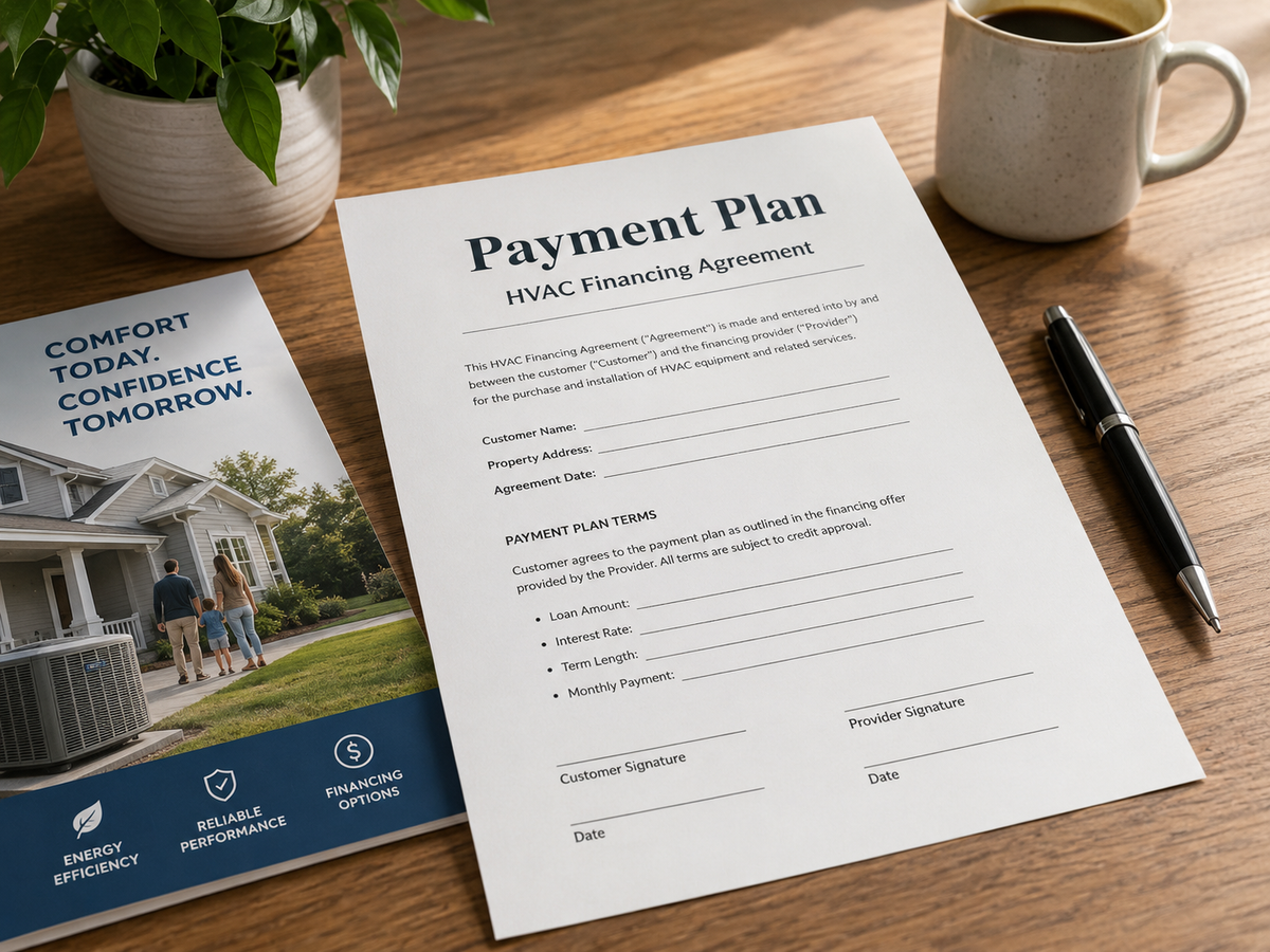 The 2026 HVAC Financing Gap — 62% of Homeowners Move Forward When Payment Plans Are Offered. Most Contractors Still Are Not Offering Them. Post feature image