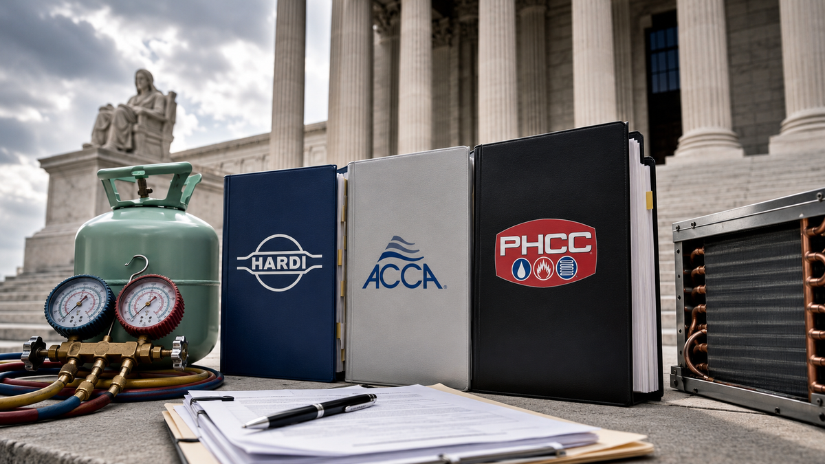 HARDI, ACCA and PHCC File Federal Court Challenge to EPA's Refrigerant Reconsideration Rule Post feature image