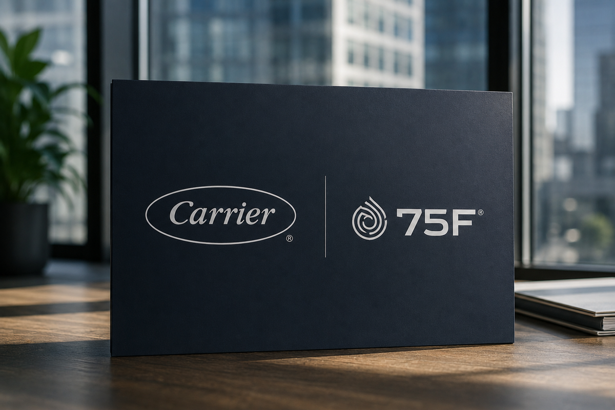 Carrier Buys 75F as AI Building Automation Moves Deeper Into Commercial HVAC Post feature image
