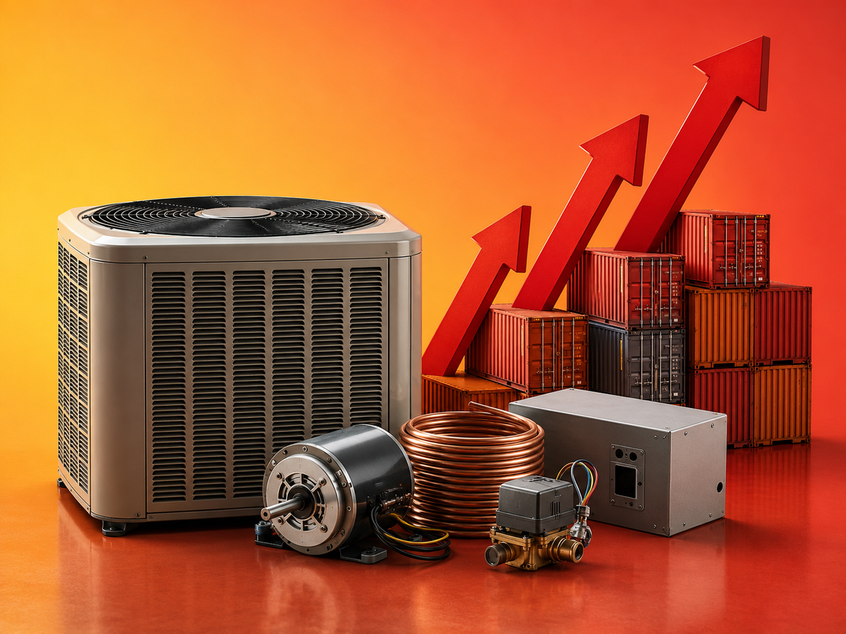 New Tariffs Could Push HVAC Equipment and Component Costs Higher Again Post feature image