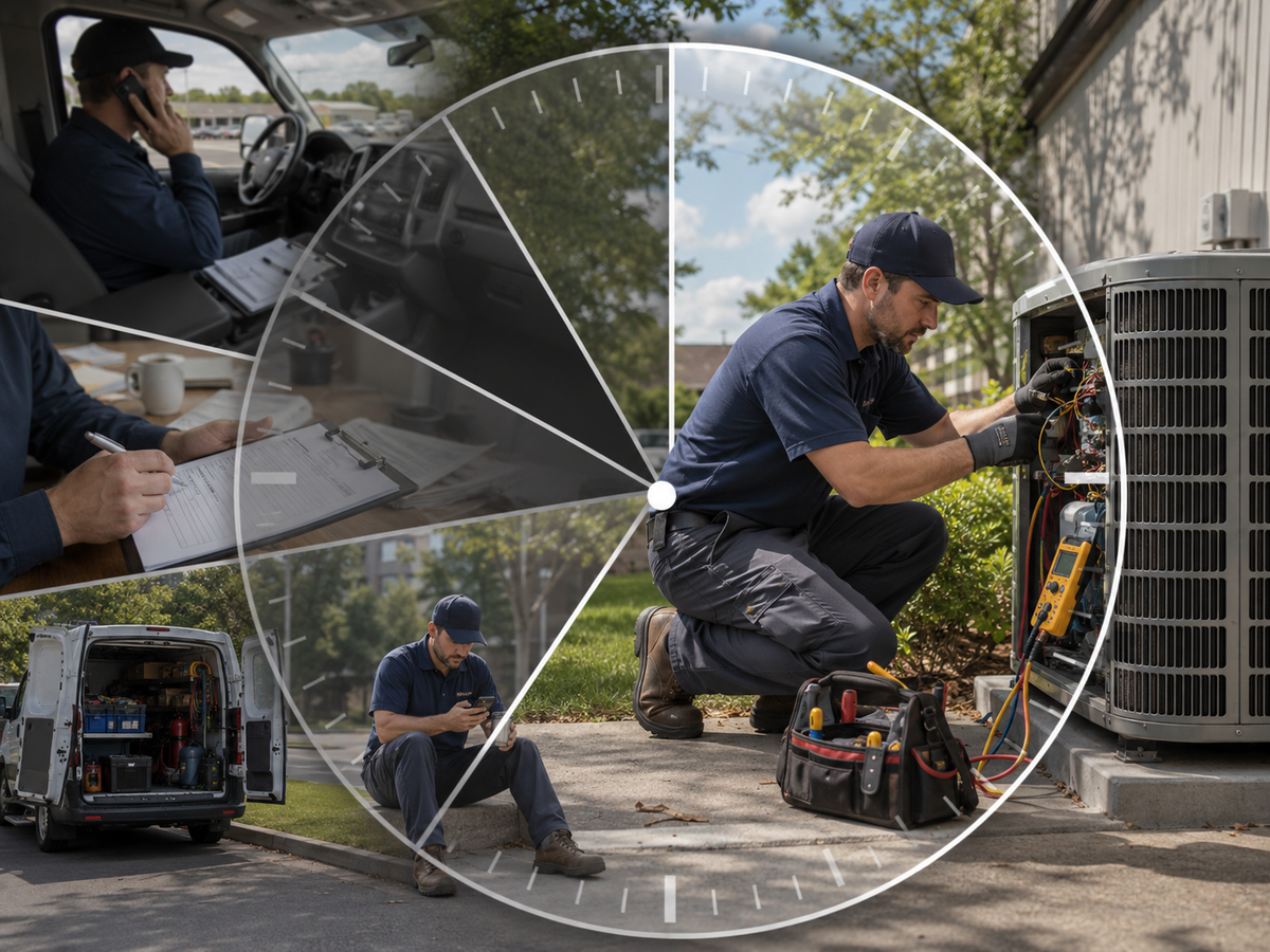 Report Says Only 6 Hours of an HVAC Tech’s Day Are Billable Post feature image