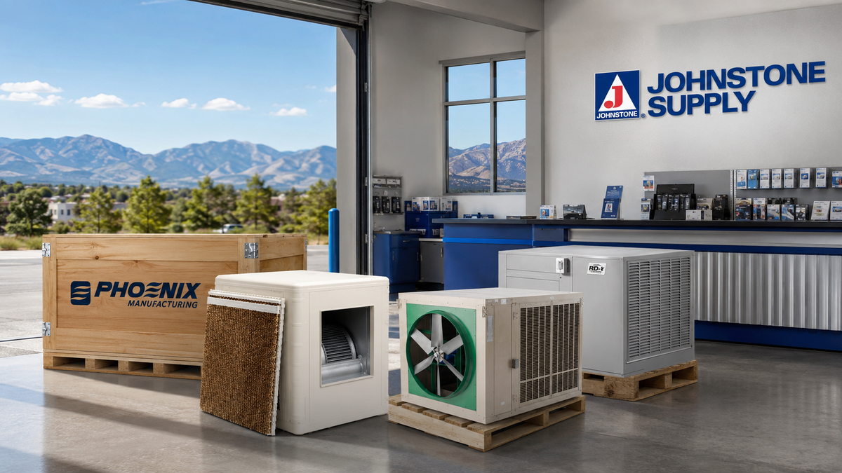 Phoenix Manufacturing Partners With Johnstone Supply's New Pueblo Location, Expanding Mountain West Reach Post feature image