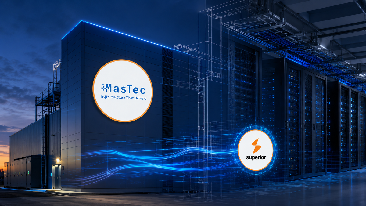 MasTec Superior Group Acquisition Adds $1.7 Billion Data Center Electrical Contractor Post feature image