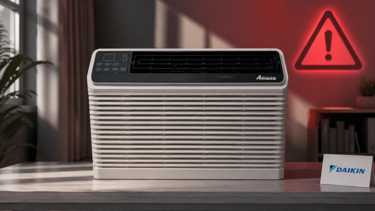 Daikin Recalls 13,500 Amana Window and Through-the-Wall Air Conditioners Over Fire Hazard Post feature image