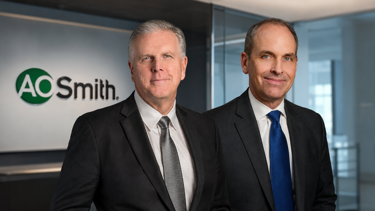 A.O. Smith's Stephen Shafer Chairman Appointment Follows Kevin Wheeler's Retirement Post feature image