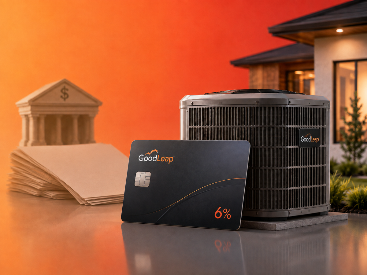 GoodLeap’s 6% Home Project Card Shows HVAC Financing Is Moving Beyond Traditional Loans Post feature image