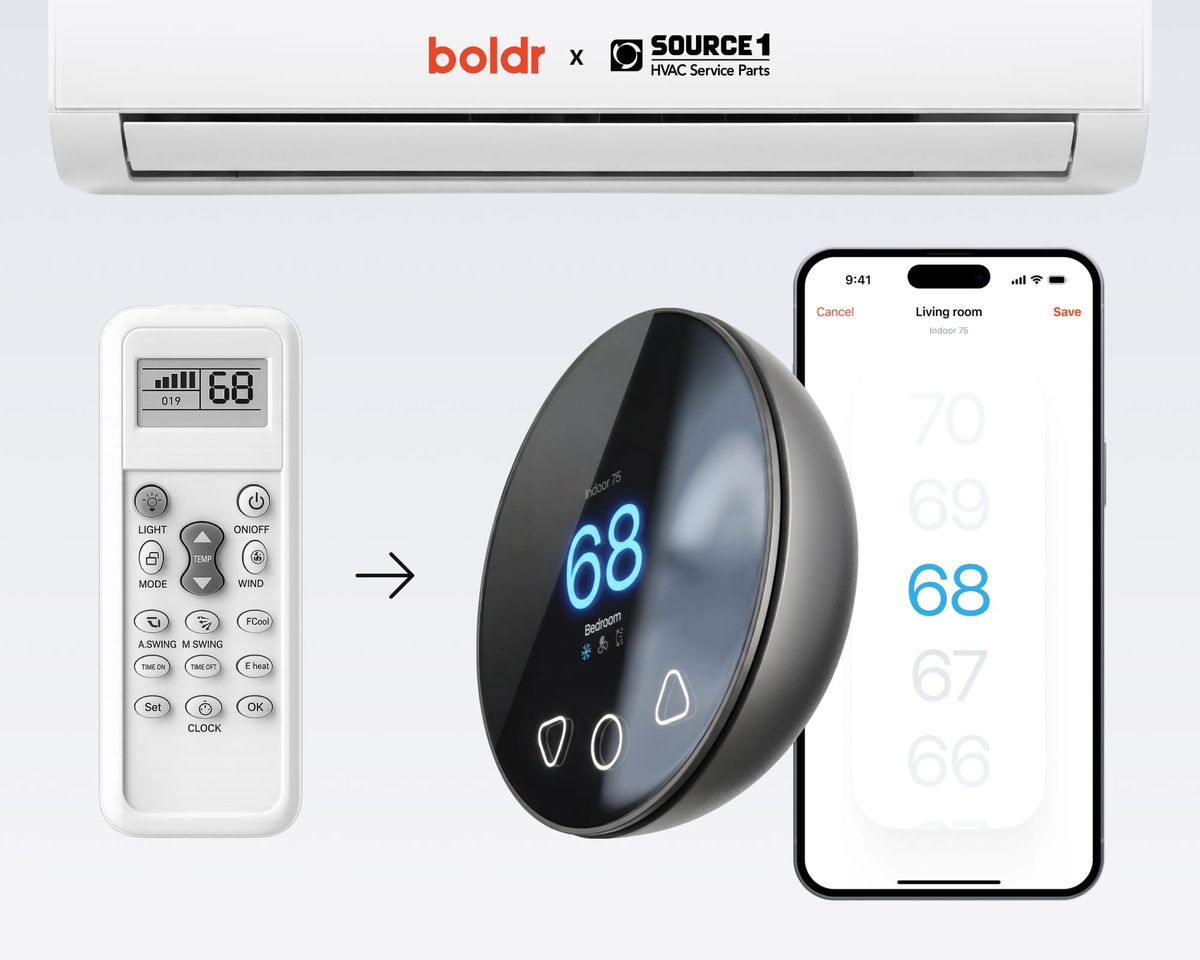 Source 1 Teams Up with Boldr to Bring Smart Control to Ductless Mini-Splits Post feature image