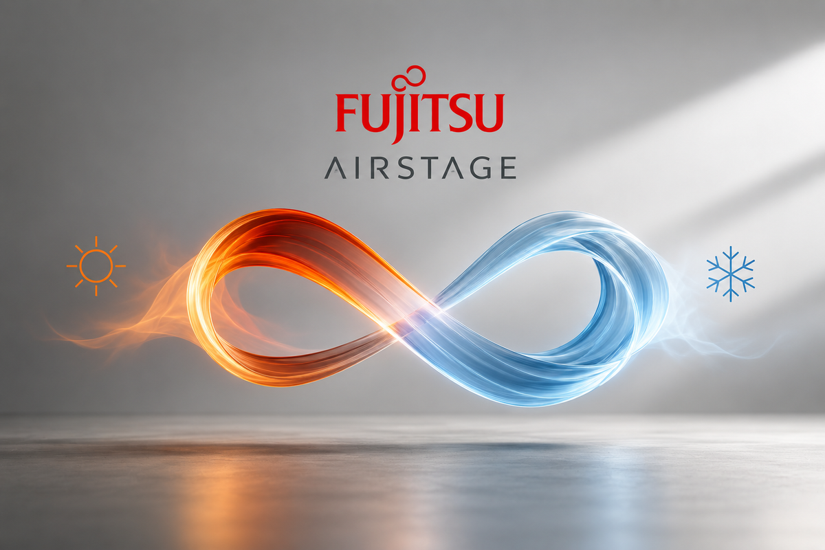 Fujitsu Airstage VU-7 Adds Heat Pump and Heat Recovery Flexibility Post feature image