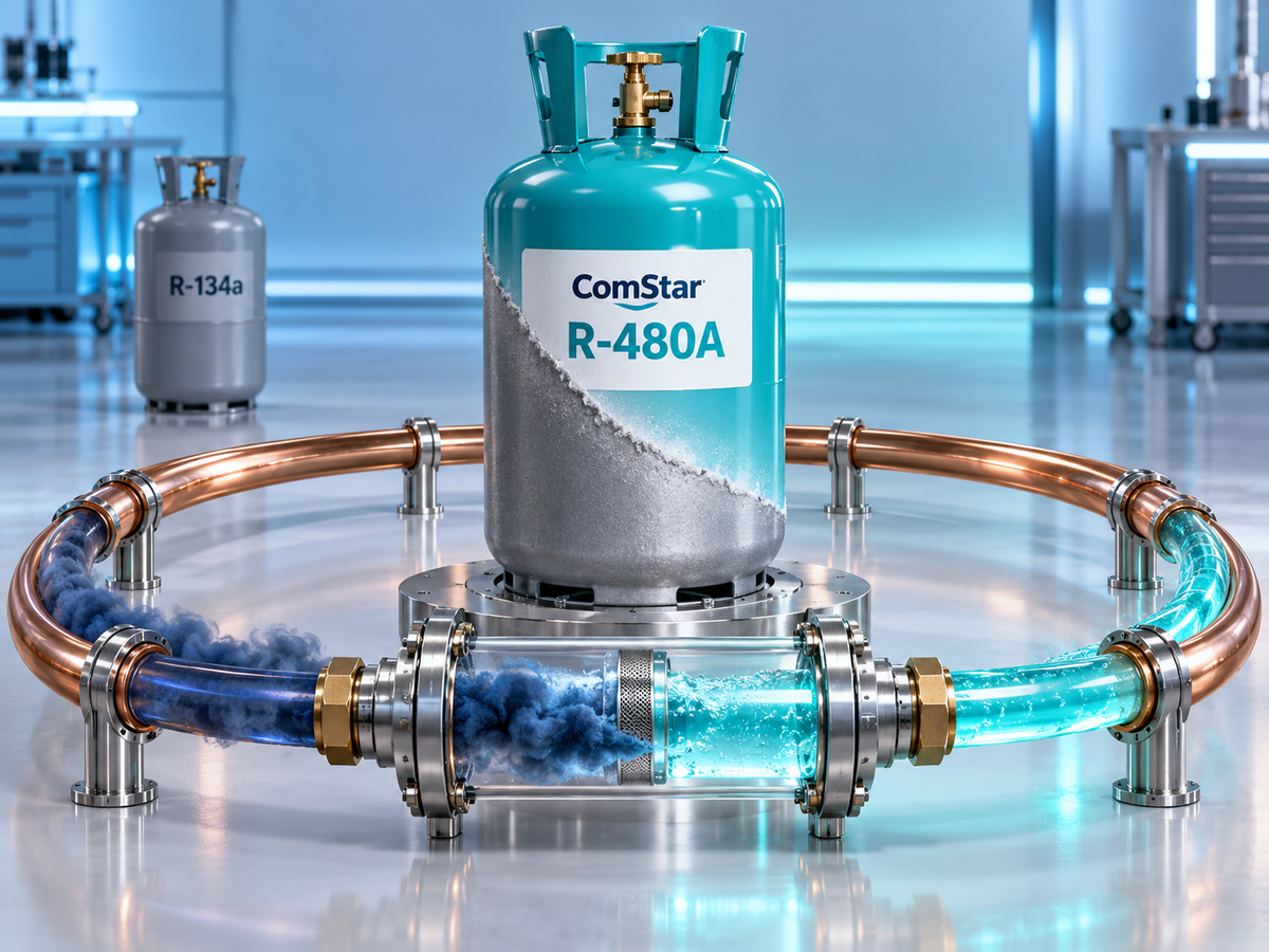 ComStar Launches R-480A as Lower-GWP R-134a Alternative Post feature image