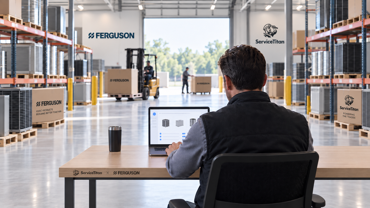 ServiceTitan and Ferguson Are Moving Procurement Inside the Contractor's Software Post feature image