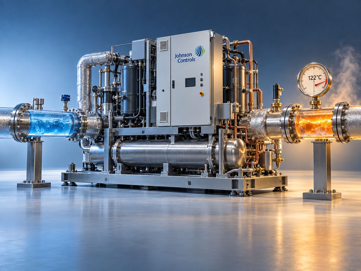 Johnson Controls Launches 122°C Industrial Heat Pump Post feature image