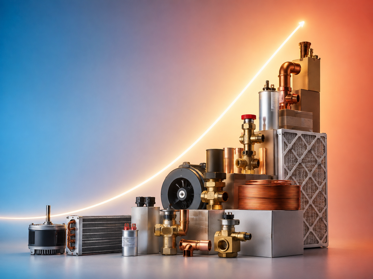 HVAC Parts Prices Jump Nearly 17% as Another Major Increase Takes Effect Post feature image