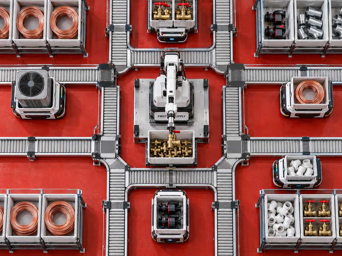 First Supply Automates 308,000-Square-Foot Distribution Center Post feature image