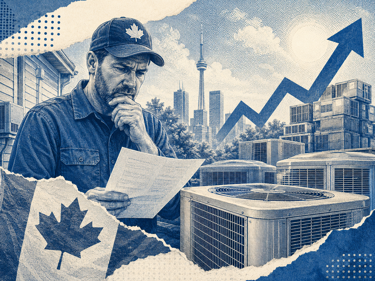 Canadian HVAC Contractors Warning of Higher Cooling Costs This Summer as Tariffs Hit Equipment Prices Post feature image