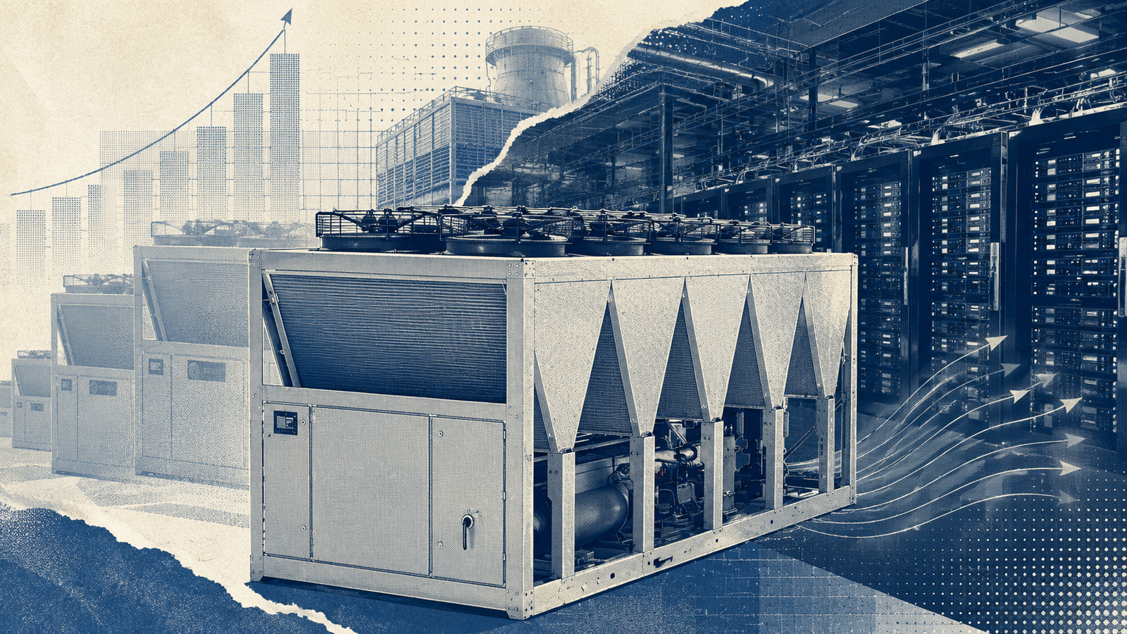 Trane Extends Its Sintesis Chiller Line to 2.5 Megawatts — A Direct Response to Data Centers That Outgrew the Old Top of the Range Post feature image