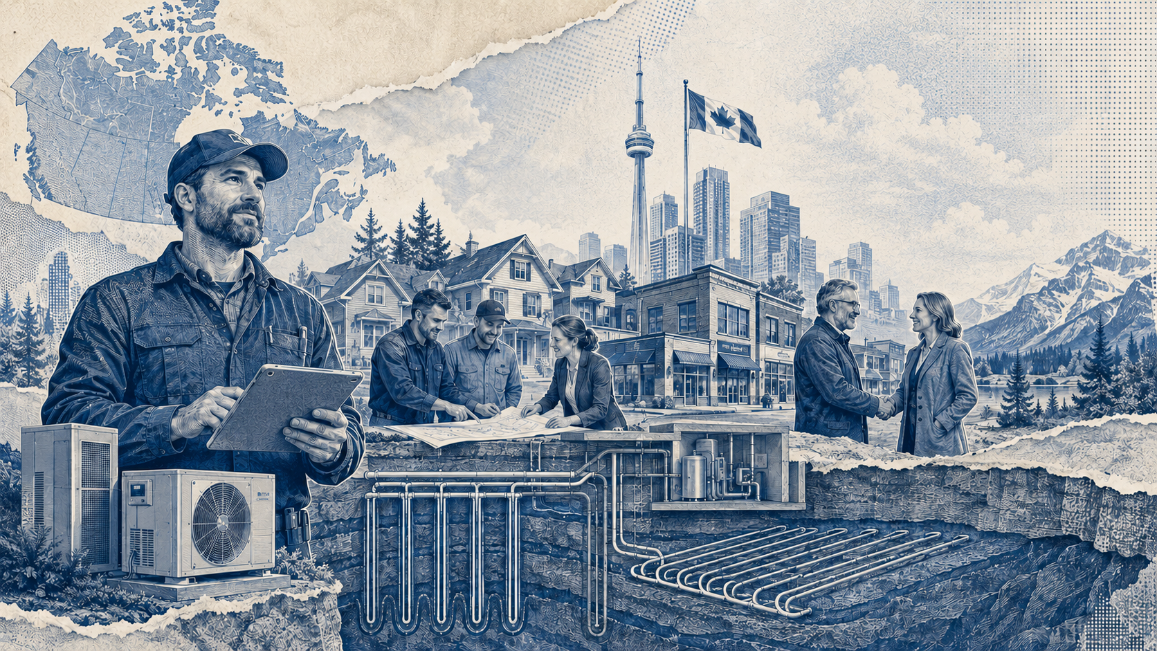 A New Report Says Canada's Geothermal Market Is Finally Ready to Scale: Inside the Geothermal-as-a-Service Model Reshaping the Contractor's Role Post feature image