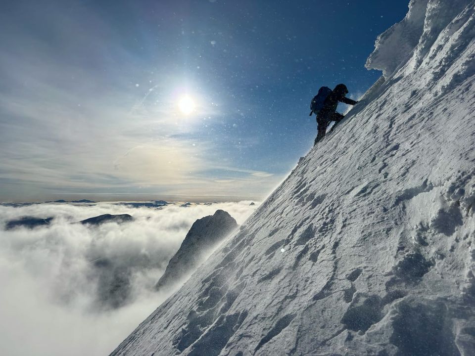 Wedge Mountain (Half NE Arete)