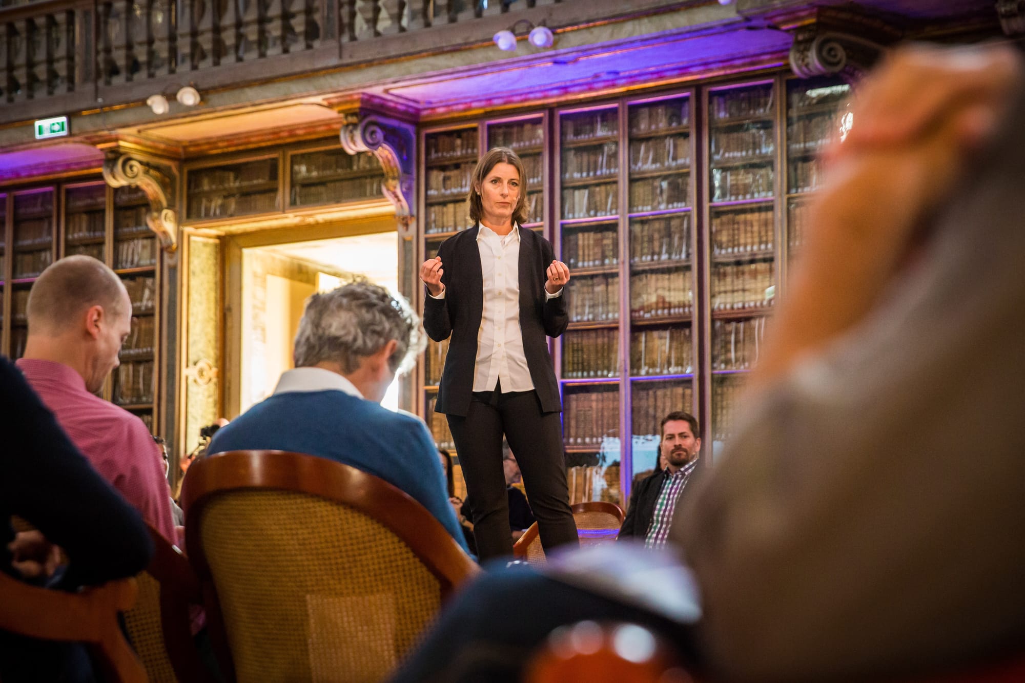 Helen & Dave Edwards speaking at the House of Beautiful Business 2019
