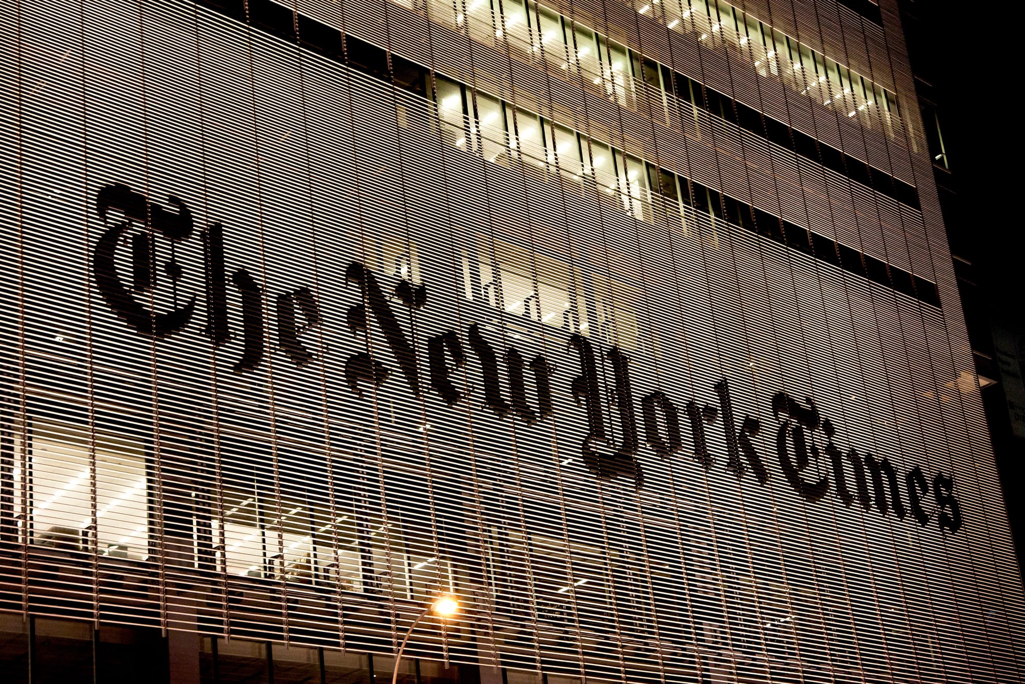 Helen and Dave Edwards speaking at The New York Times