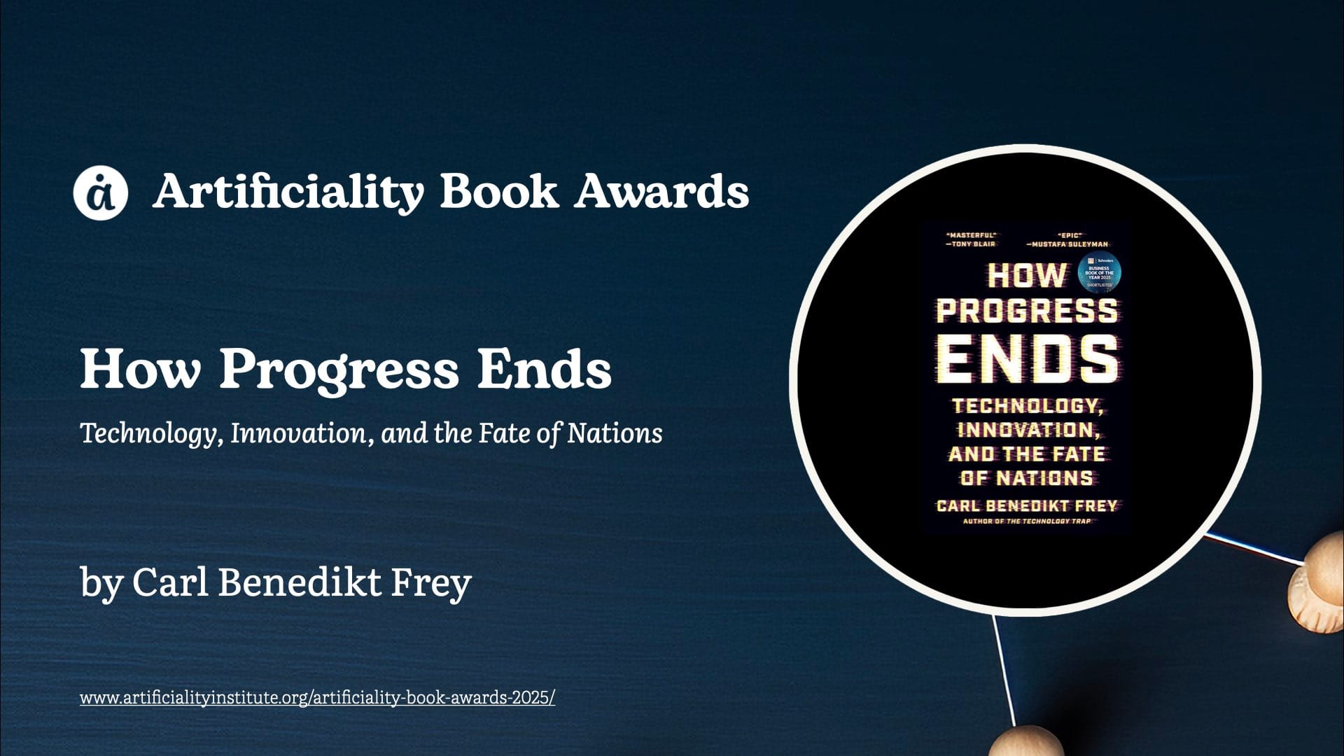 Book cover of How Proress Ends by Carl Benedikt Frey