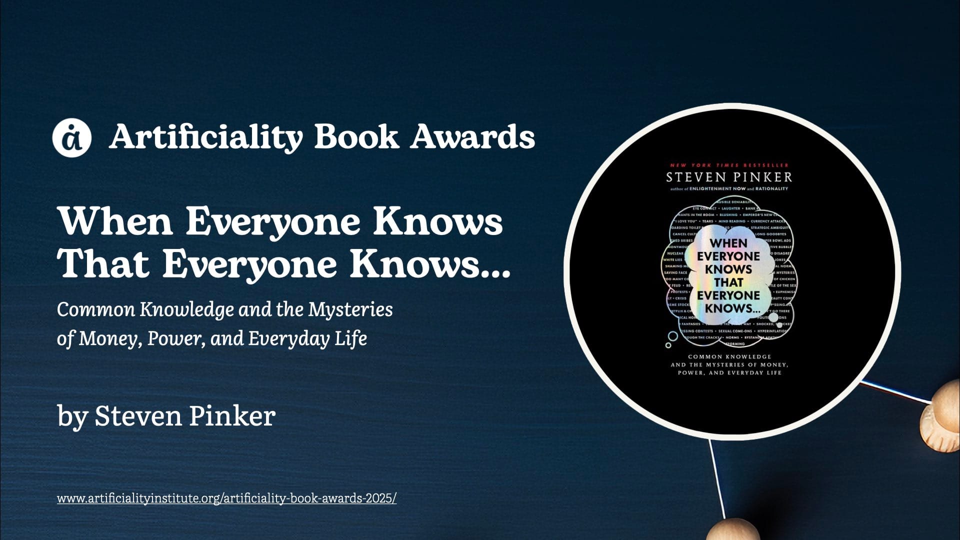 Book cover of When Everyone Knows That Everyone Knows by Steven Pinker