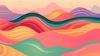 An abstract image of a desert