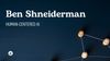 Ben Shneiderman: Human-Centered AI