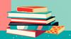 A stack of books