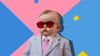 Baby in a business suit